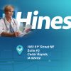 Registered Nurse and Hines Logo with new address.